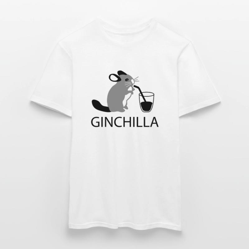ginchilla - Gin et de refroidissement T-shirt homme