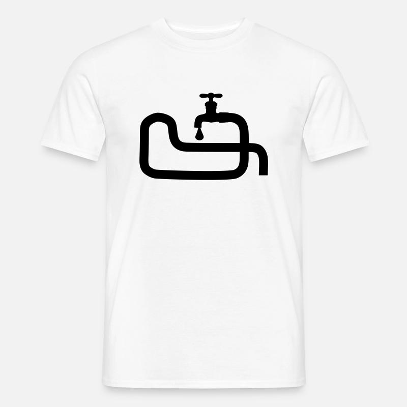 Hydrauliksystem b1 - Männer T-Shirt - Weiß