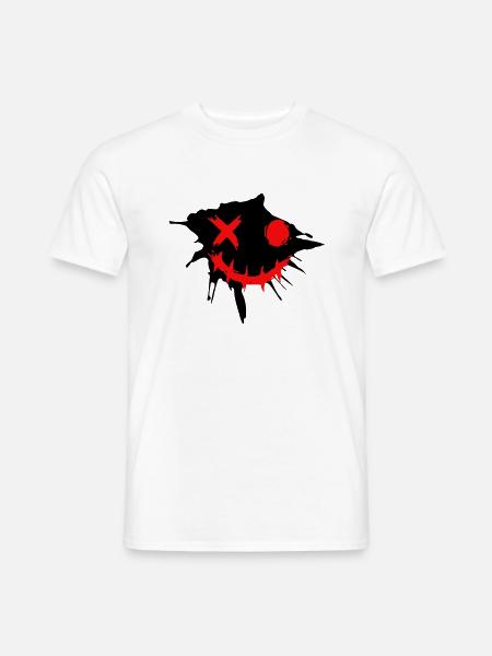 smile - T-shirt homme - blanc