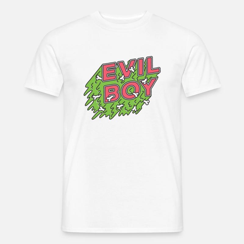 schlechter Junge - Männer T-Shirt - Weiß