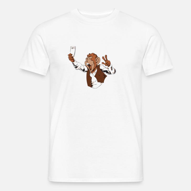MonoCool - Männer T-Shirt - Weiß