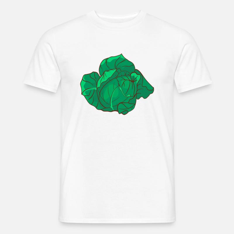 White cabbage white cabbage white-kabis caps capes kappus - Men’s T-shirt - white