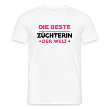 Züchter Züchterin Vieh Ackerbau Bauer Landwirt - Männer T-Shirt - Weiß - Vorne - AI Model Male 178 dark (178cm)