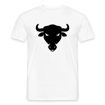 Bulle - Männer T-Shirt - Weiß - Vorne - AI Model Male 178 dark (178cm)