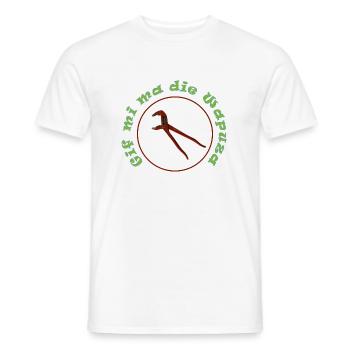 Wapuza - Männer T-Shirt - Weiß - Vorne - AI Model Male 178 dark (178cm)