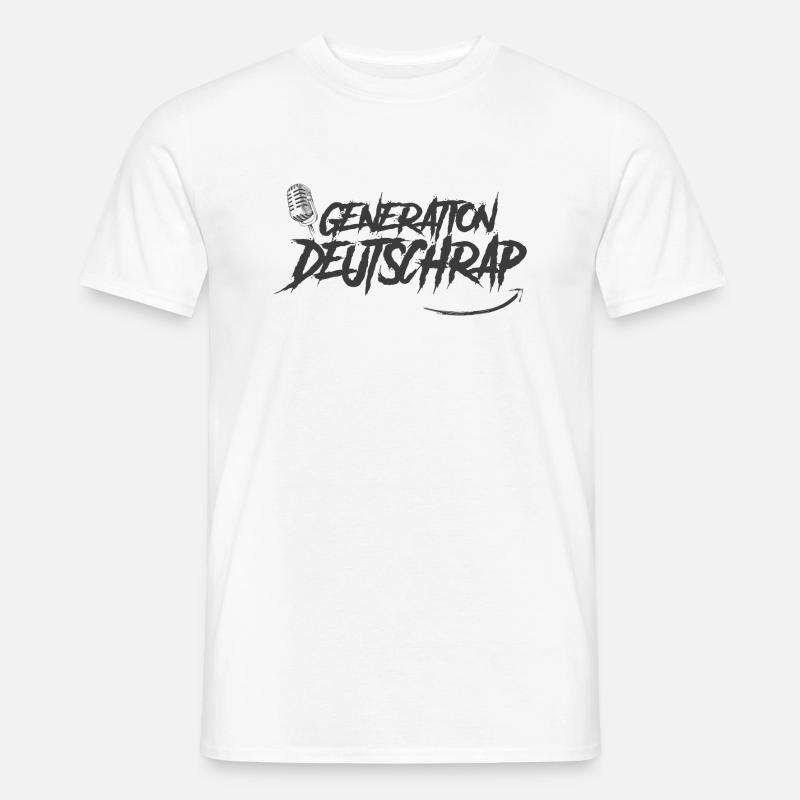 Generation Deutschrap - Männer T-Shirt - Weiß