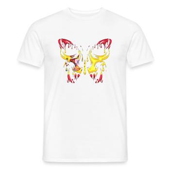 Espagne Pays Drapeau États officiels Continent - T-shirt homme - blanc - Devant - AI Model Male 178 dark (178cm)
