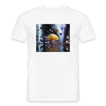 Voyage en Actarus #1 - T-shirt homme - blanc - Devant - AI Model Male 178 dark (178cm)
