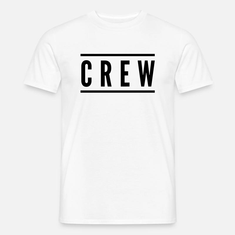 crew - Männer T-Shirt - Weiß