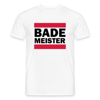 gardien de la piscine - T-shirt homme - blanc - Devant - AI Model Male 178 dark (178cm)