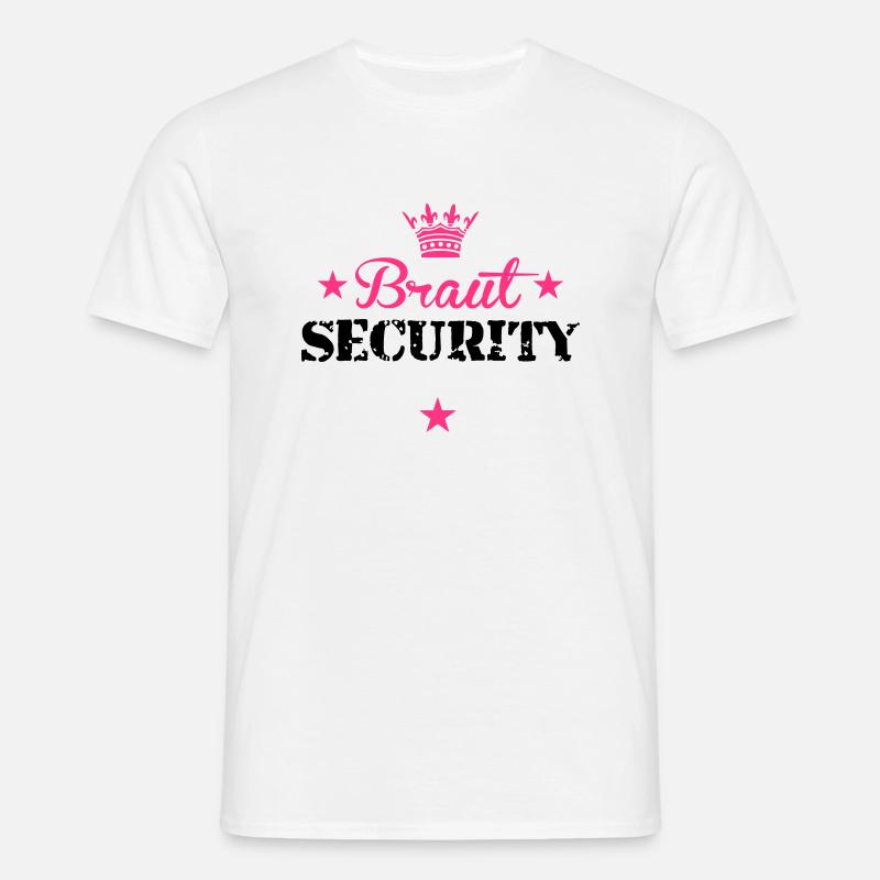 braut_security_5_2f_ - Männer T-Shirt - Weiß