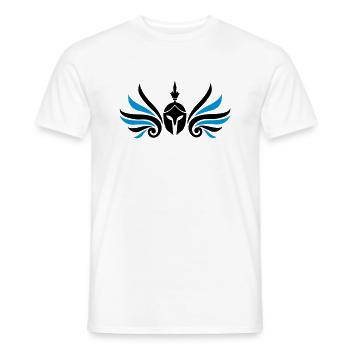 sparta_warrior_002 - T-shirt homme - blanc - Devant - AI Model Male 178 dark (178cm)