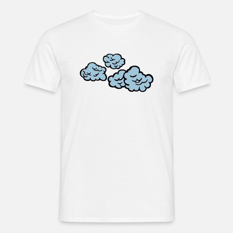 clouds - Men's T-Shirt - white