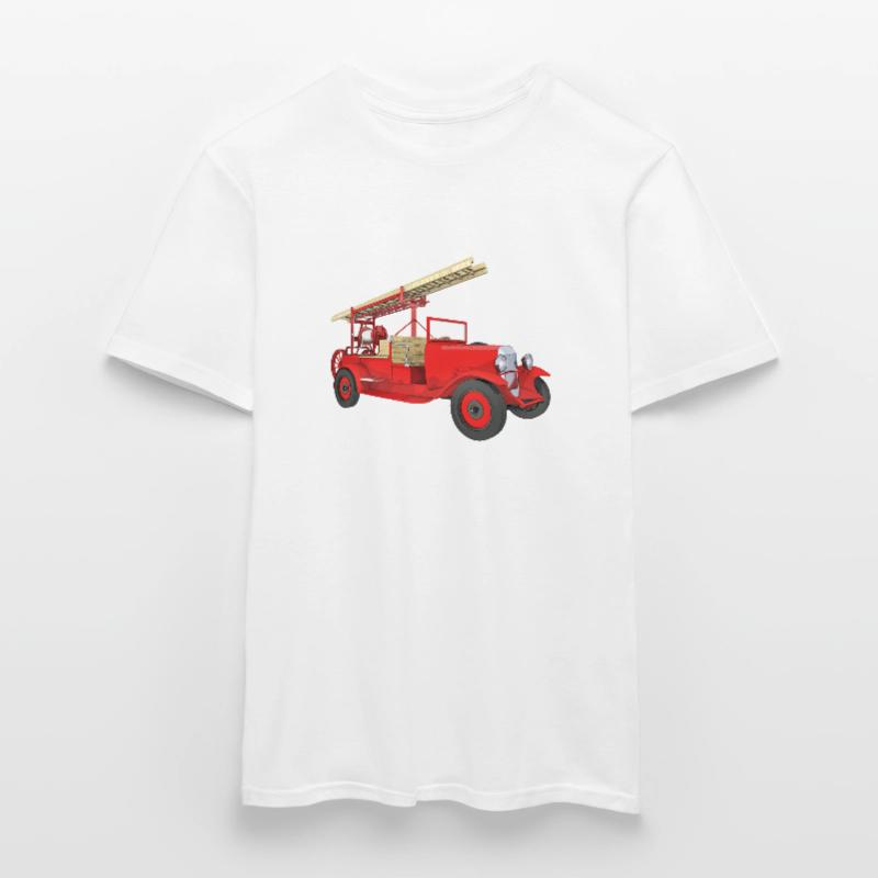 Retro fire engine, fire engine Men's T-Shirt