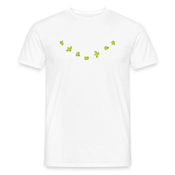 Birdies - T-shirt homme - blanc - Devant - AI Model Male 178 dark (178cm)