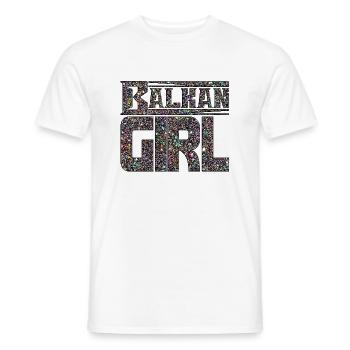 Balkan Kroatien Bosnien Serbien juge exyu Junge Mädchen - Männer T-Shirt - Weiß - Vorne - AI Model Male 178 dark (178cm)