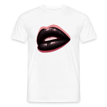 Black Lips - Mysterious Art - Men's T-Shirt - white - Front - AI Model Male 178 dark (178cm)