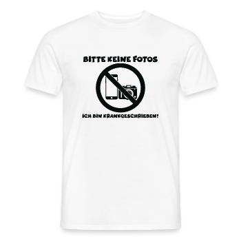 Lustiger Spruch Witzig Humor Geschenkidee - Männer T-Shirt - Weiß - Vorne - AI Model Male 178 dark (178cm)