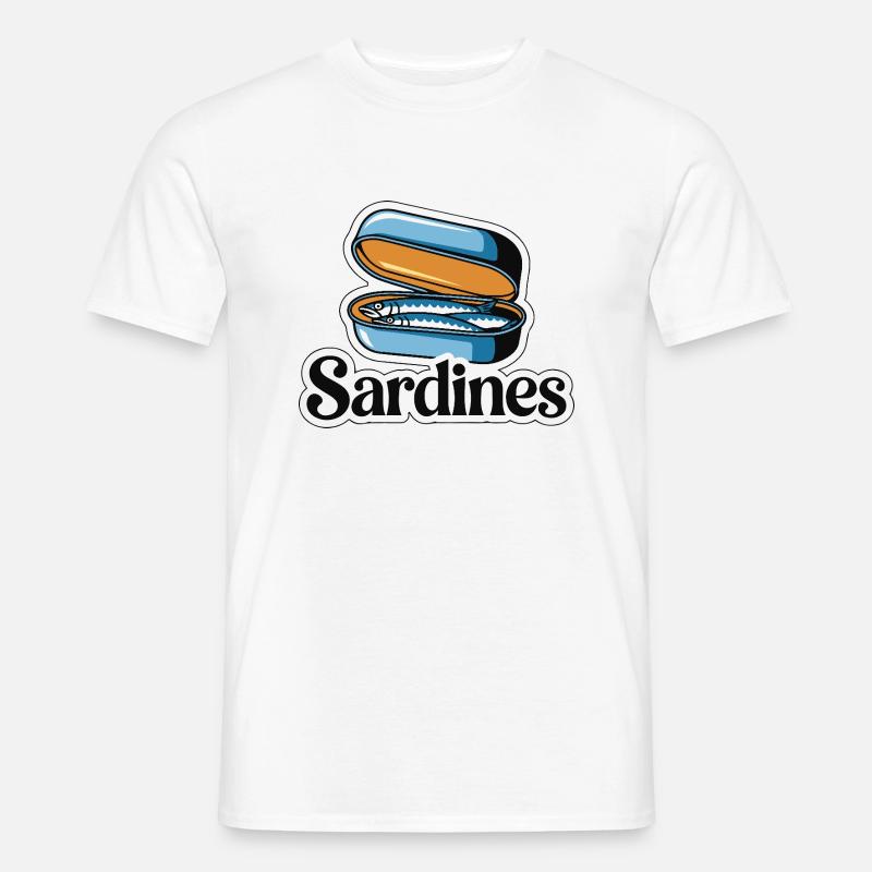 DOSENFUTTER - Männer T-Shirt - Weiß