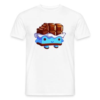 Chocolator.png - T-shirt homme - blanc - Devant - AI Model Male 178 dark (178cm)