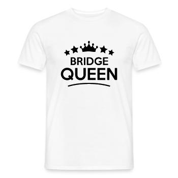 bridge queen stars - Männer T-Shirt - Weiß - Vorne - AI Model Male 178 dark (178cm)