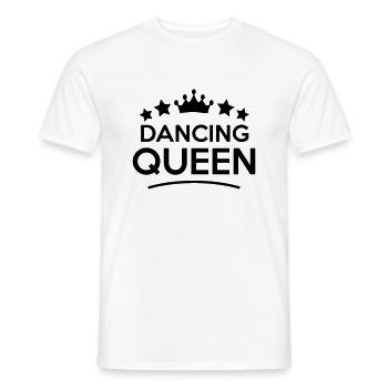 dancing queen stars - T-shirt homme - blanc - Devant - AI Model Male 178 dark (178cm)