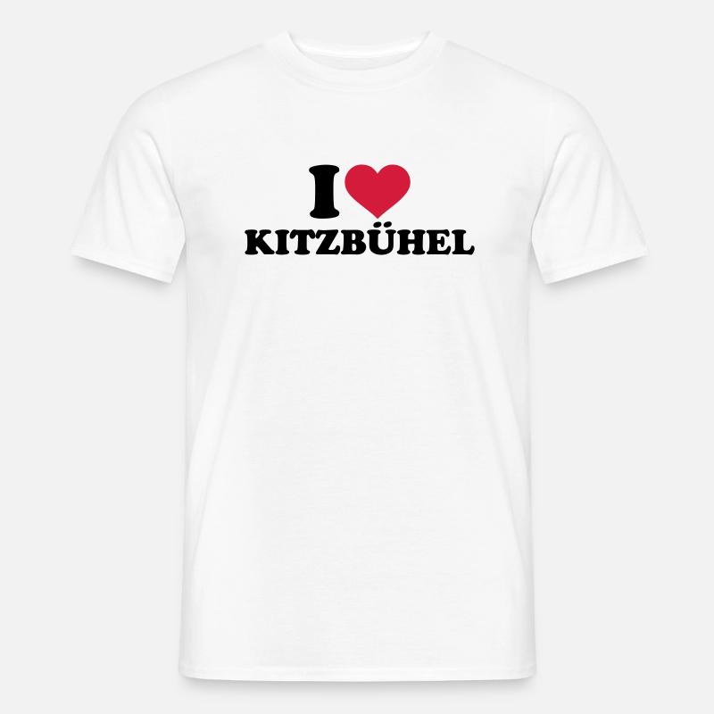 Kitzbühel - Männer T-Shirt - Weiß