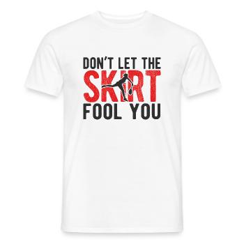 Tennisplatz Spruch Für Tennis - Männer T-Shirt - Weiß - Vorne - AI Model Male 178 dark (178cm)