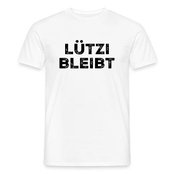 Lützerath bleibt - Männer T-Shirt - Weiß - Vorne - AI Model Male 178 dark (178cm)