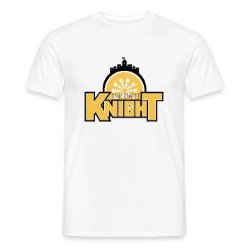 Château de Dart Knight - T-shirt homme - blanc - Devant - AI Model Male 178 dark (178cm)