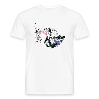 Zug - Männer T-Shirt - Weiß - Vorne - AI Model Male 178 dark (178cm)
