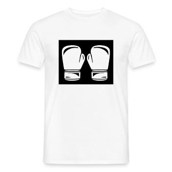 boxing - Männer T-Shirt - Weiß - Vorne - AI Model Male 178 dark (178cm)