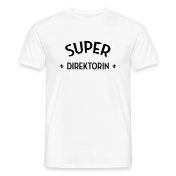 Direktor Direktorin Leiter Leiterin Schule Führer - Männer T-Shirt - Weiß - Vorne - AI Model Male 178 dark (178cm)