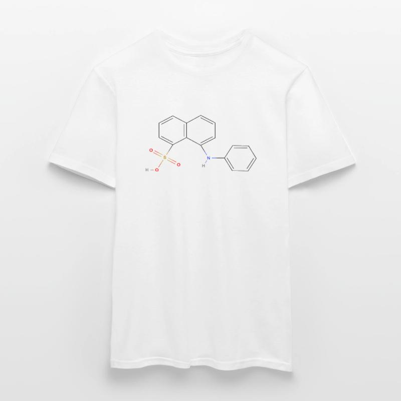 Lipase Molecule - Colored Structural Formula Men's T-Shirt