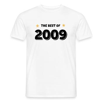 Das Beste aus 2009 - Männer T-Shirt - Weiß - Vorne - AI Model Male 178 dark (178cm)