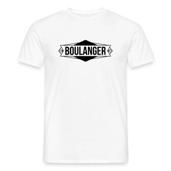 Boulanger - T-shirt homme - blanc - Devant - AI Model Male 178 dark (178cm)