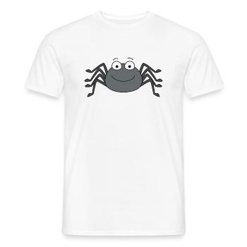 Araignée - T-shirt homme - blanc - Devant - AI Model Male 178 dark (178cm)