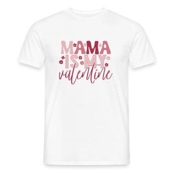 Valentinstag Herz Liebe Geschenkidee T-shirt - Männer T-Shirt - Weiß - Vorne - AI Model Male 178 dark (178cm)