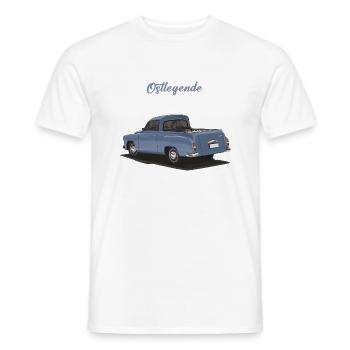 Pick-up GDR // Illustration - T-shirt homme - blanc - Devant - AI Model Male 178 dark (178cm)