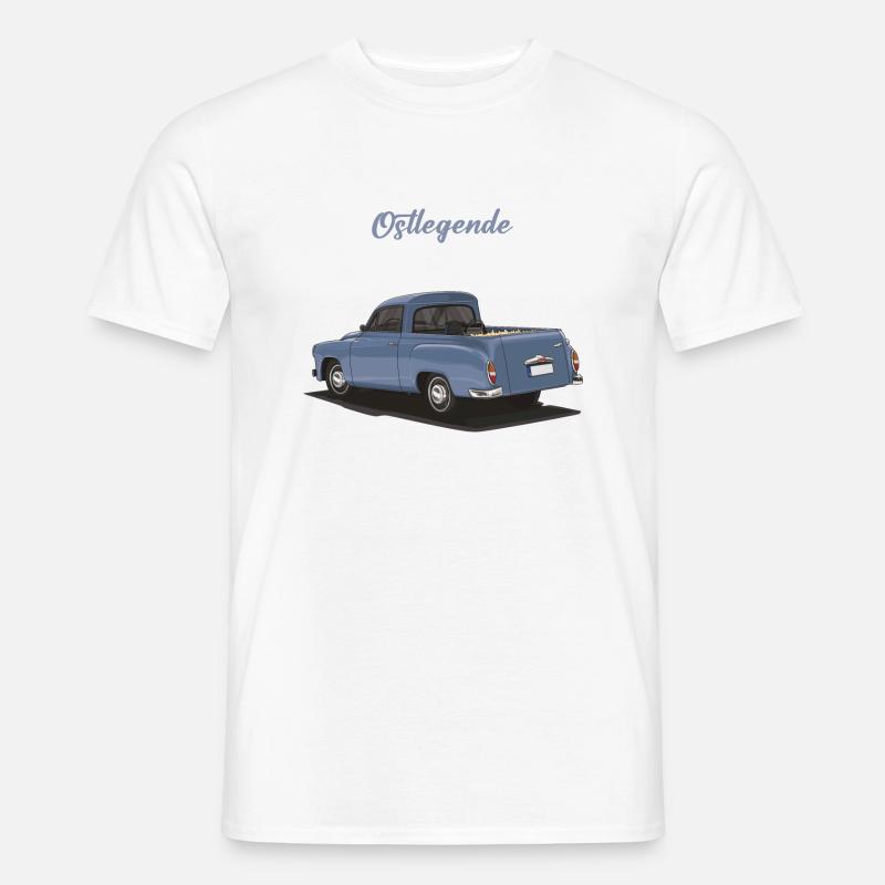 DDR Pickup // Illustration - Männer T-Shirt - Weiß