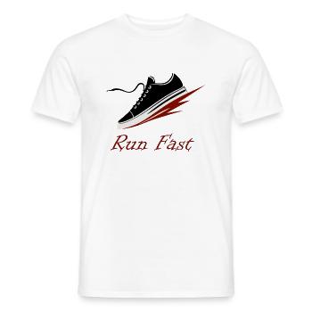 COOL SHOES - Men's T-Shirt - white - Front - AI Model Male 178 dark (178cm)