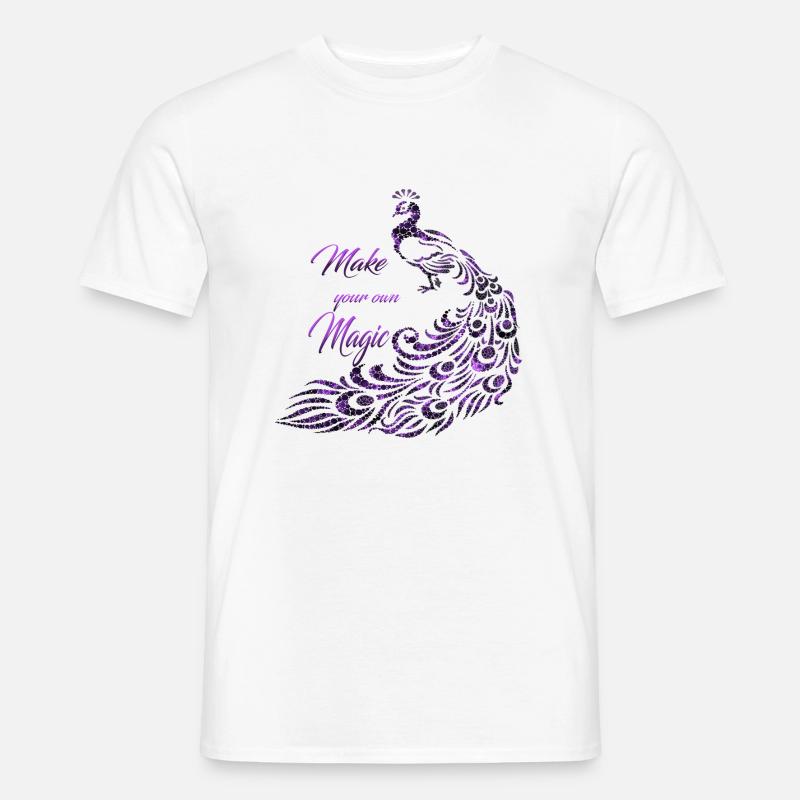 Make your own Magic - Frauen Pullover von Bella - Männer T-Shirt - Weiß