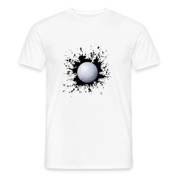 Cadeau de joueur de volley-ball de volley-ball de volley-ball - T-shirt homme - blanc - Devant - AI Model Male 178 dark (178cm)