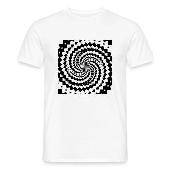 Arabesques33 - T-shirt homme - blanc - Devant - AI Model Male 178 dark (178cm)