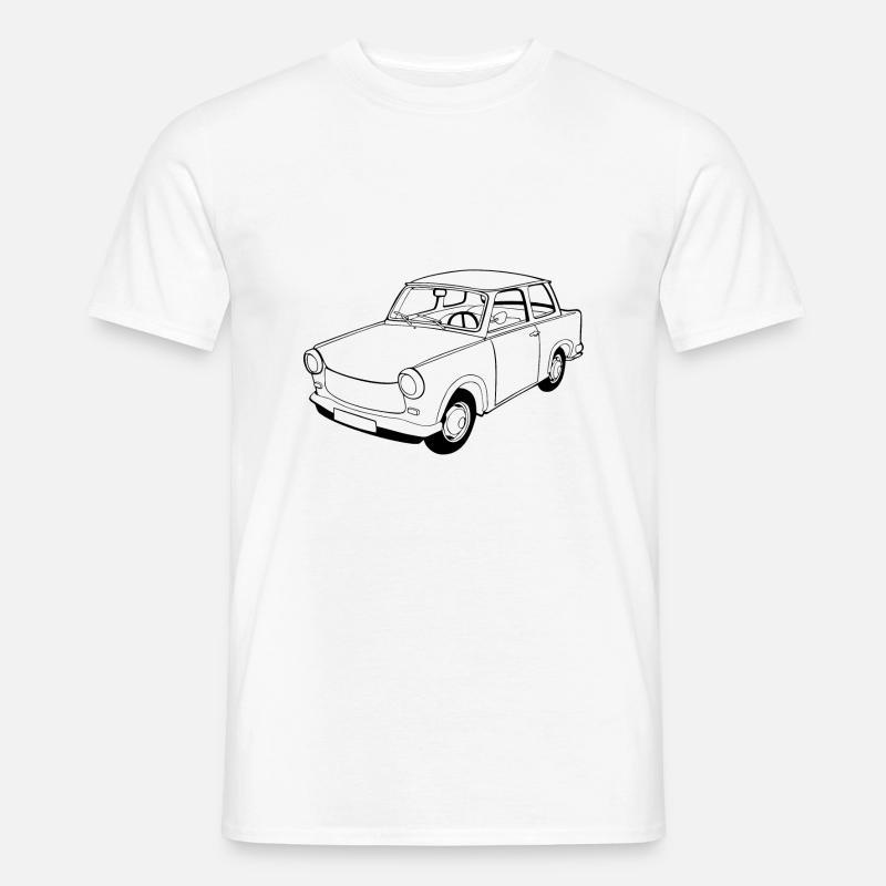  Trabi Aspahltbomber - Männer T-Shirt - Weiß