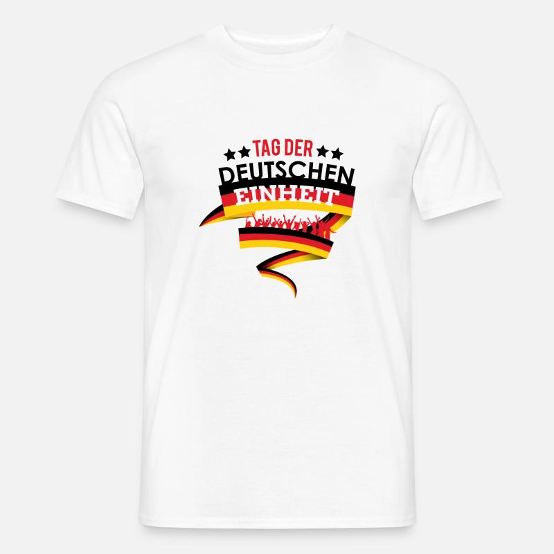 Tag der deutschen Einheit - Männer T-Shirt - Weiß