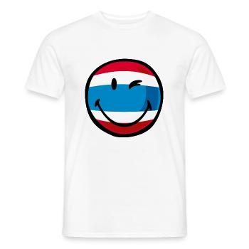 Smiley Thailand - Men's T-Shirt - white - Front - AI Model Male 178 dark (178cm)