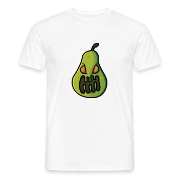 Bad Birne - Männer T-Shirt - Weiß - Vorne - AI Model Male 178 dark (178cm)