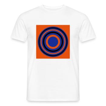 Rings - Rings - Men's T-Shirt - white - Front - AI Model Male 178 dark (178cm)