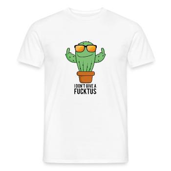cooler Kaktus - Männer T-Shirt - Weiß - Vorne - AI Model Male 178 dark (178cm)